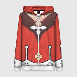 Женская толстовка на молнии КОСТЮМ КЛИ ГЕНШИН ИМПАКТ