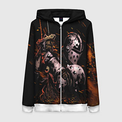 Женская толстовка на молнии Darkest Dungeon Fish and Bones