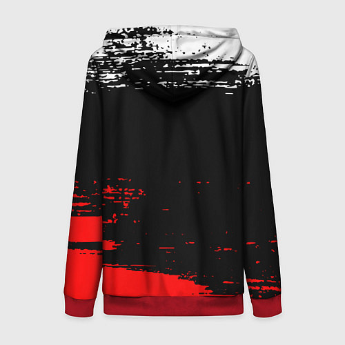 Женская толстовка на молнии The prodigy : дарование / 3D-Красный – фото 2