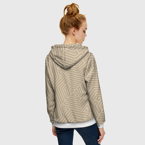 Женская толстовка на молнии Dead Space / 3D-Белый – фото 4