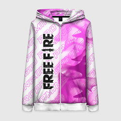 Женская толстовка на молнии Free Fire pro gaming: по-вертикали