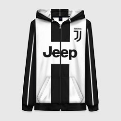 Толстовка на молнии женская Juventus collection, цвет: 3D-черный