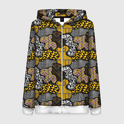 Женская толстовка на молнии Abstract pattern