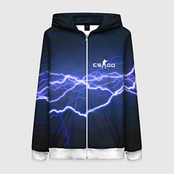 Женская толстовка на молнии Counter Strike - lightning