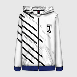 Женская толстовка на молнии Juventus sport geometry