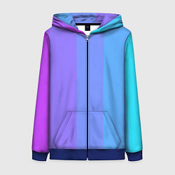 Женская толстовка на молнии Fivecolor