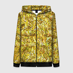 Женская толстовка на молнии Золотые ленточки