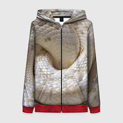 Женская толстовка на молнии Мой удав