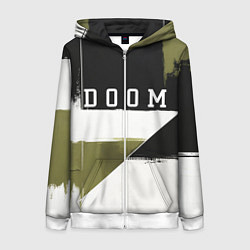 Женская толстовка на молнии Doom The Dark Ages