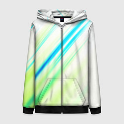 Толстовка на молнии женская Multicolored, цвет: 3D-черный