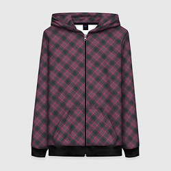 Женская толстовка на молнии Tartan