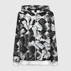 Женская толстовка на молнии Мир шахмат