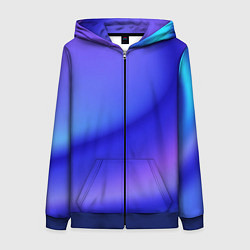 Женская толстовка на молнии The color is multicolored