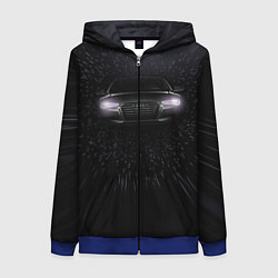 Женская толстовка на молнии Audi