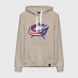 Женская толстовка-худи Columbus Blue Jackets