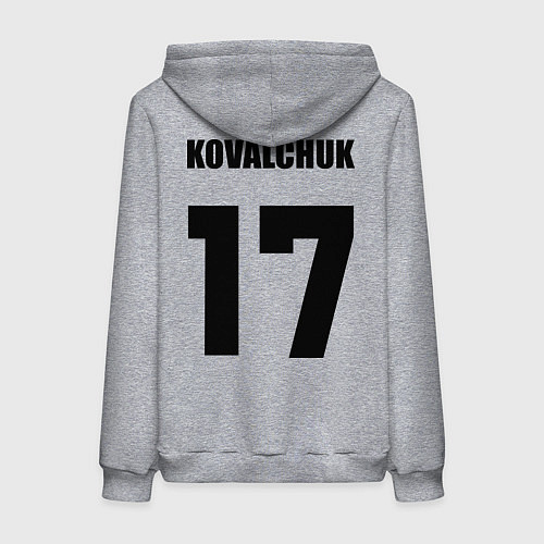 Женская толстовка-худи New Jersey Devils: Kovalchuk 17 / Меланж – фото 2