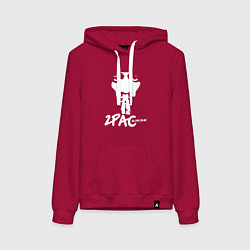 Женская толстовка-худи 2Pac: All Eyez On Me