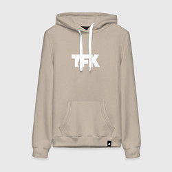 Женская толстовка-худи TFK: White Logo