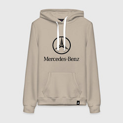 Женская толстовка-худи Logo Mercedes-Benz