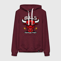 Женская толстовка-худи Chicago Bulls est. 1966