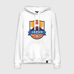 Женская толстовка-худи Japan: Soccer badge