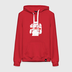 Женская толстовка-худи WAIFU MATERIAL