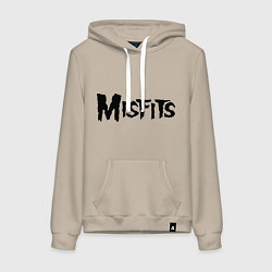 Женская толстовка-худи Misfits logo