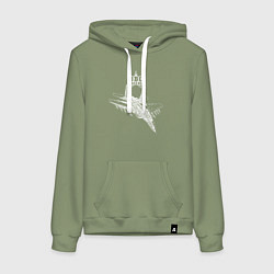 Женская толстовка-худи ВВС России