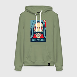 Женская толстовка-худи Незуко Камадо