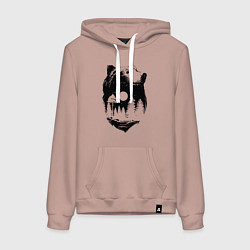 Женская толстовка-худи Bear