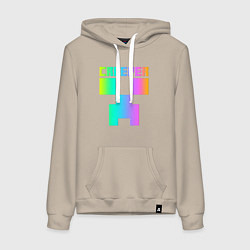 Женская толстовка-худи MINECRAFT CREEPER