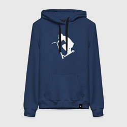 Женская толстовка-худи Самокат трюк фристайл экстрим