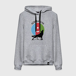 Женская толстовка-худи Азербайджан