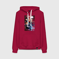 Женская толстовка-худи Магическая битва