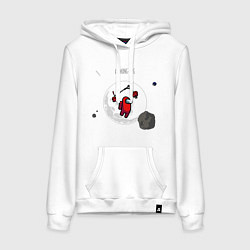 Женская толстовка-худи Among us самокат фристайл