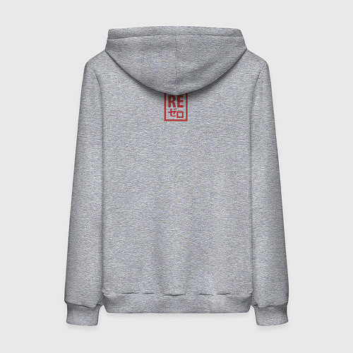 Женская толстовка-худи Re:Zero Rem / Меланж – фото 2