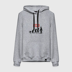 Женская толстовка-худи Хватит за мной ходить