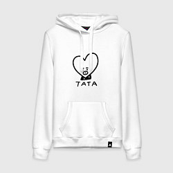 Женская толстовка-худи BTS BT21 TATA