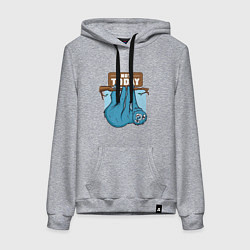 Женская толстовка-худи Не сегодня