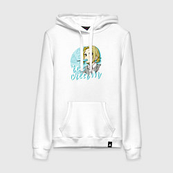 Женская толстовка-худи Ice cream