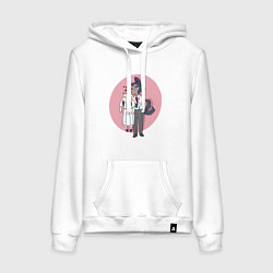 Женская толстовка-худи Beastars волк и заяц