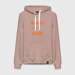 Женская толстовка-худи KTM READY TO RACE спина Z