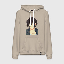 Женская толстовка-худи Угэцу Мурата улыбается