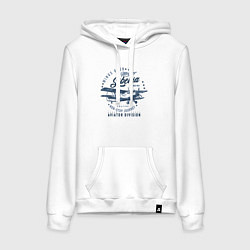 Женская толстовка-худи Крылья над Сибирью