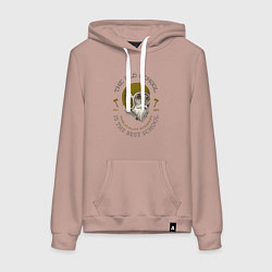 Женская толстовка-худи Байкерская школа