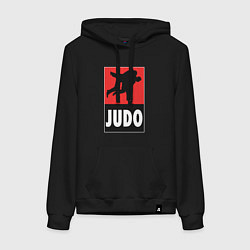 Женская толстовка-худи Judo