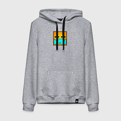 Женская толстовка-худи Geometry Dash: Square