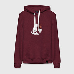 Женская толстовка-худи Дружба сильнее голода 2