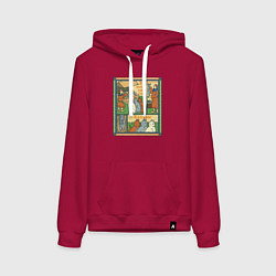 Женская толстовка-худи Рыбов продаёте Красивое мем в средневековом стиле