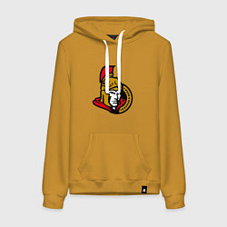 Женская толстовка-худи Оттава Сенаторз логотип